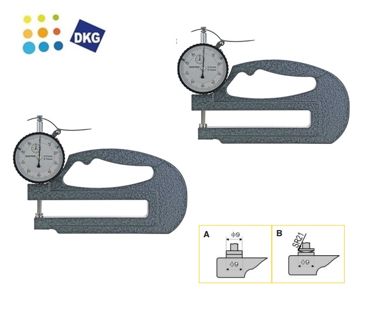 Diktemeter met liftmechanisme | dkmtools