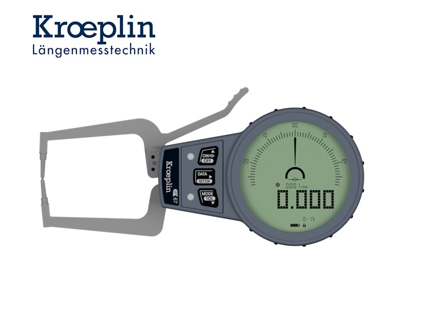 Digitale buitenmeter 0-15mm C015 | dkmtools