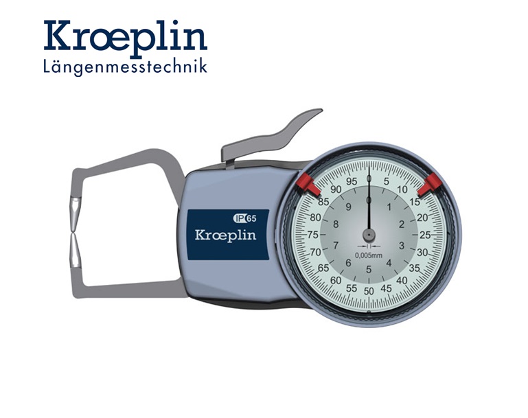 Analoge buitenmeter 0-10mm D110 | dkmtools