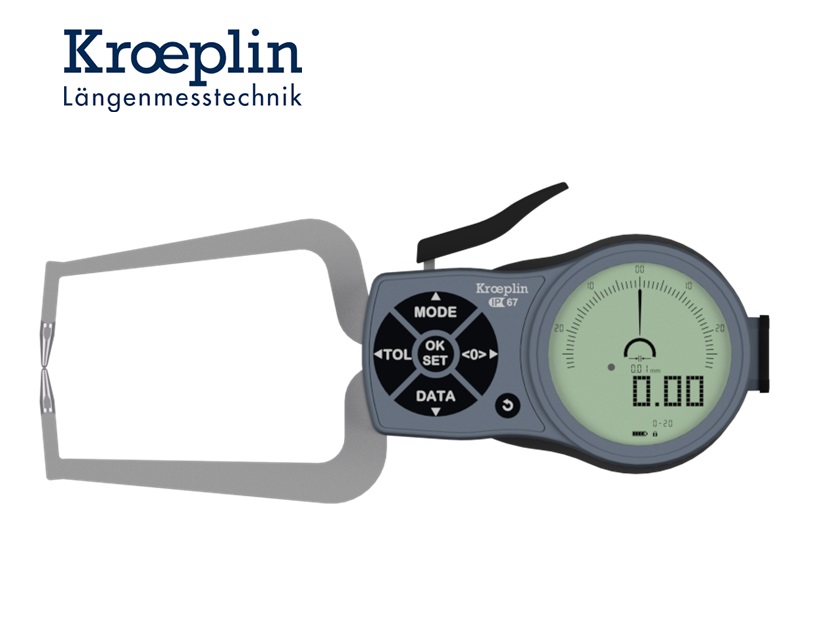 Digitale buitenmeter 0-20mm K220 | dkmtools