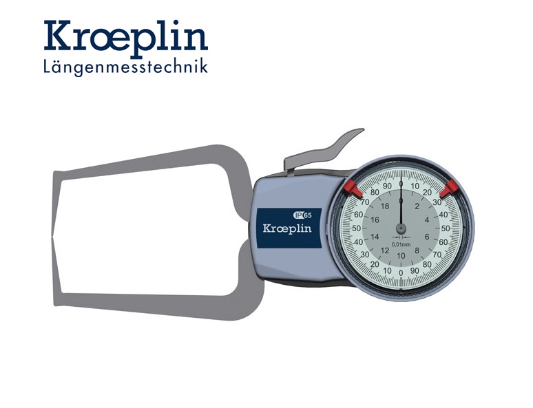 Analoge buitenmeter 0-20mm D220S | dkmtools