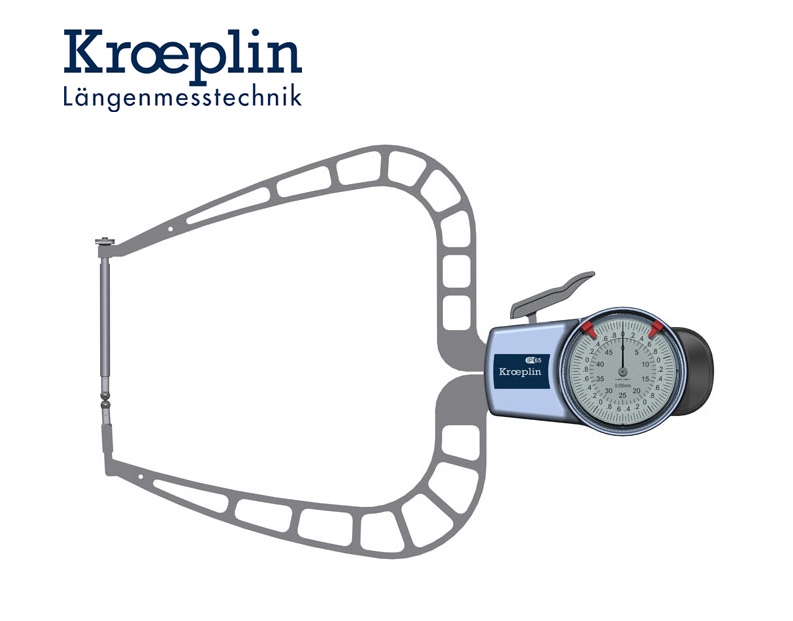 Analoge buitenmeter 0-50mm D450B | dkmtools