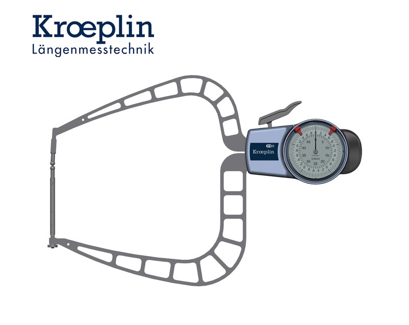 Analoge buitenmeter 0-50mm D450F | dkmtools