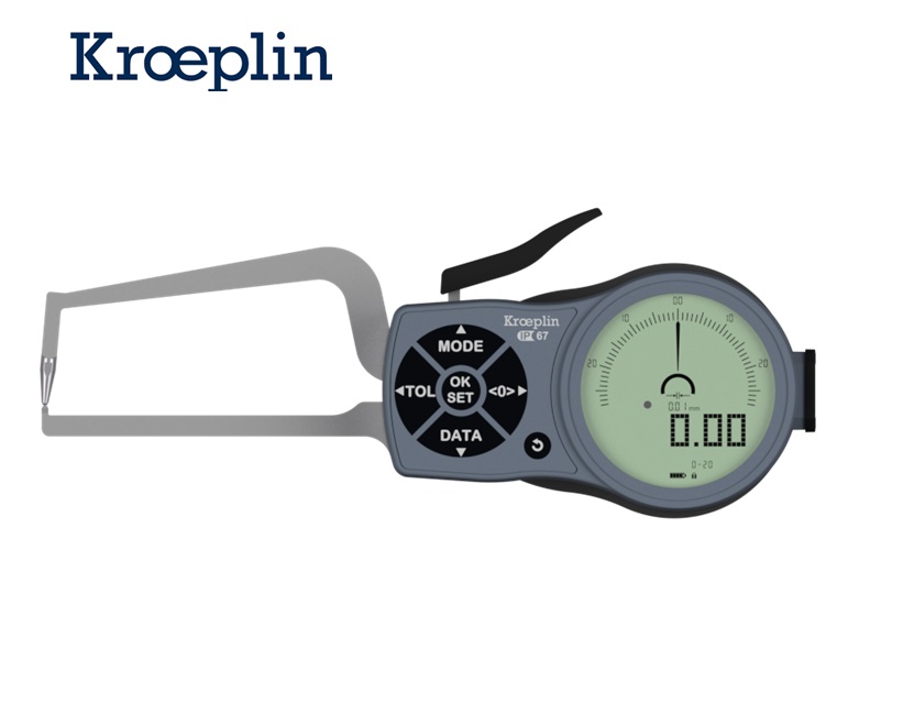 Digitale buitenmeter 0-20mm K2R20 | dkmtools