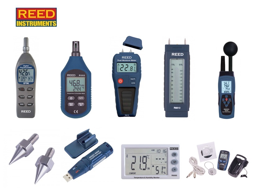 Vochtigheids- en temperatuurmeters | dkmtools