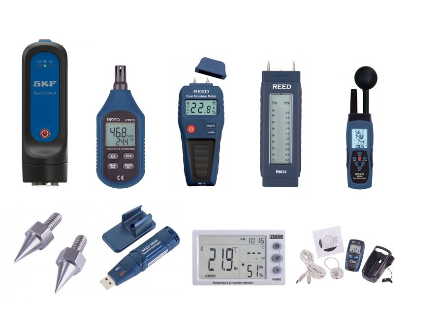 Vochtigheids- en temperatuurmeters | dkmtools