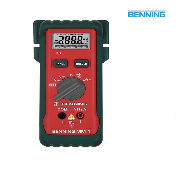 Multimeter MM 1 0,1 mV-600 V AC, 0,1 mV-600 V | dkmtools