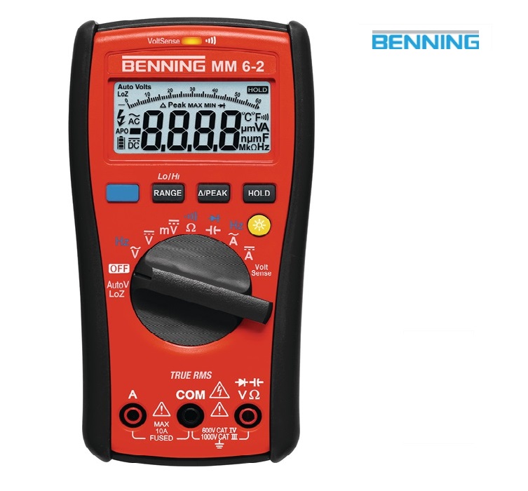 Multimeter MM 6-2 0.000 V -1000 V AC-DC | dkmtools