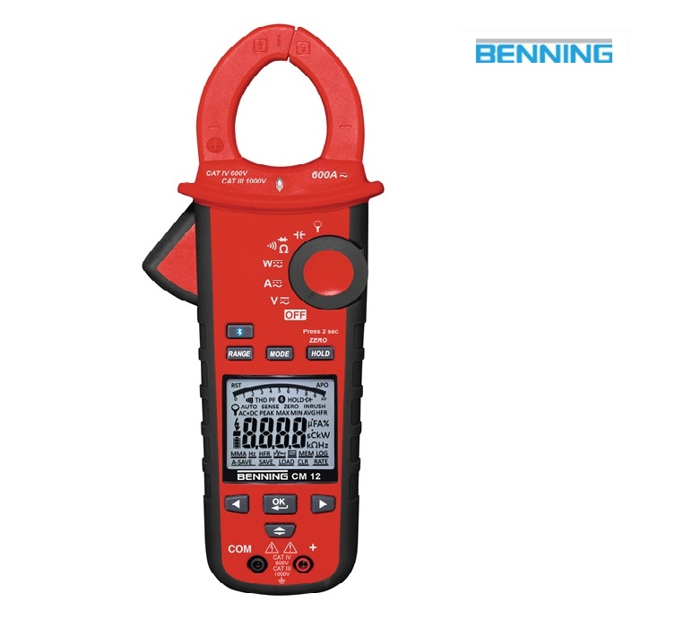 Stroomtang multimeter CM 12 10 mA - 600 A | dkmtools