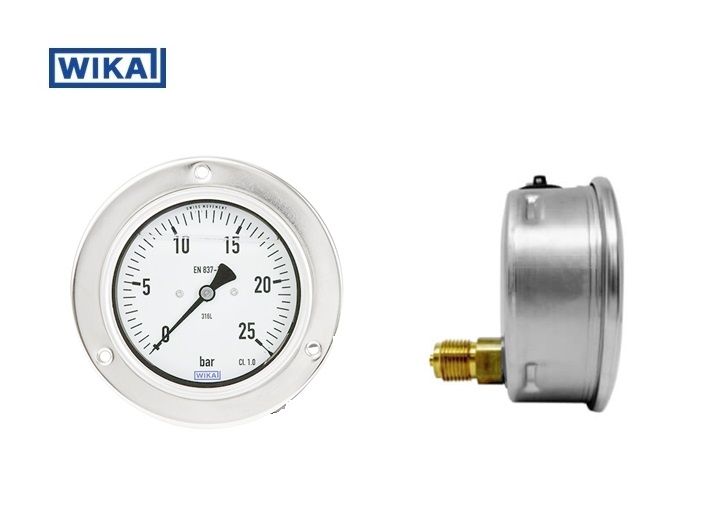 Buisveermanometer met voorflens 213.53 | dkmtools