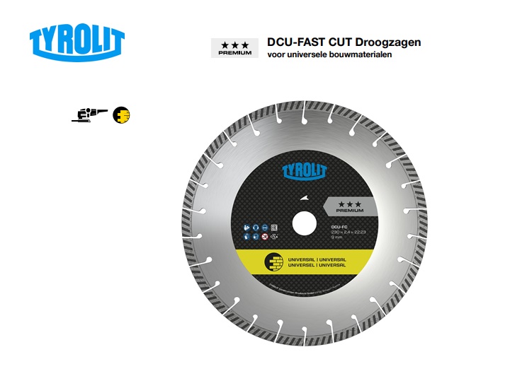 DCU-FAST CUT Droogzagen | dkmtools