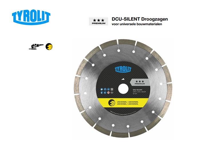 DCU-SILENT Droogzagen | dkmtools