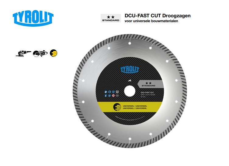 DCU-FAST CUT Droogzagen | dkmtools