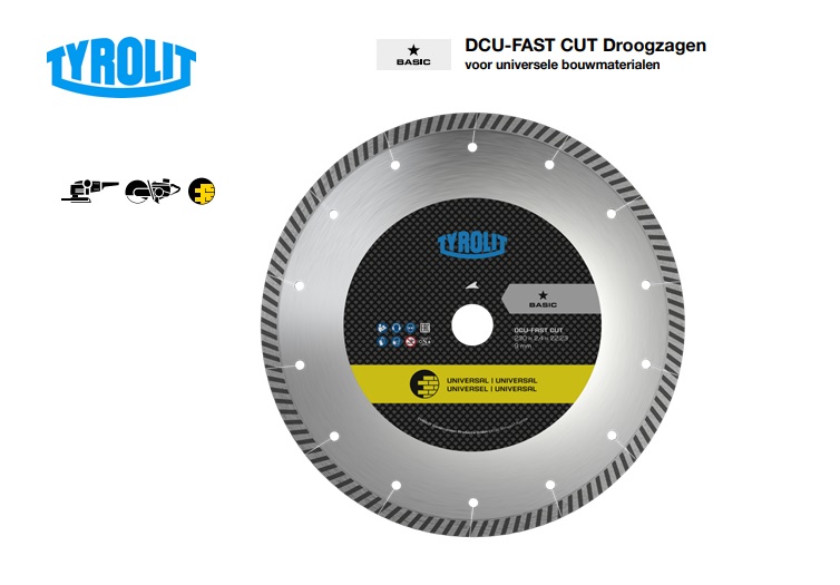 DCU-FAST CUT Droogzagen Basic | dkmtools