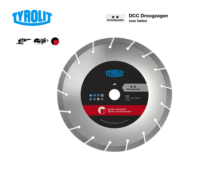 Droogzagen voor beton DCC | dkmtools