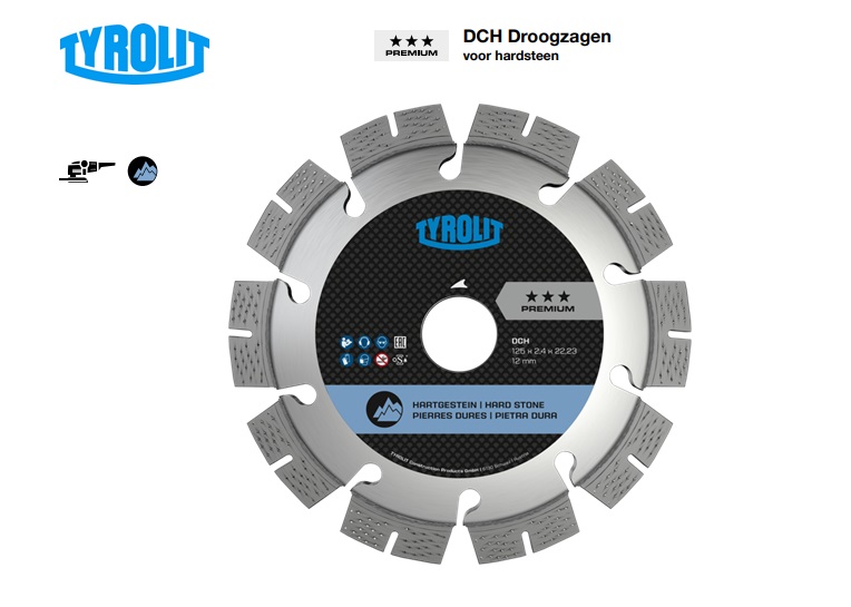 Droogzagen voor hardsteen DCH | dkmtools