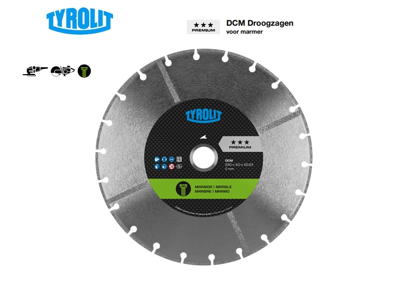 Droogzagen voor marmer DCM | dkmtools