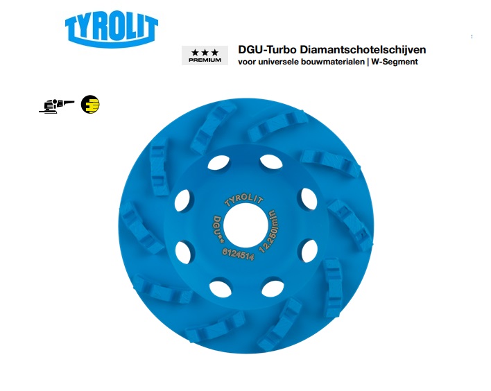 DGU-Turbo Diamantschotelschijven | dkmtools