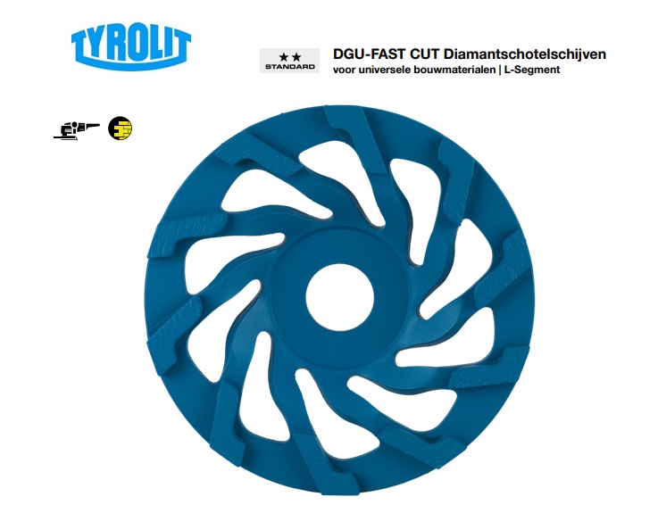 DGU-FAST CUT Diamantschotelschijven | dkmtools