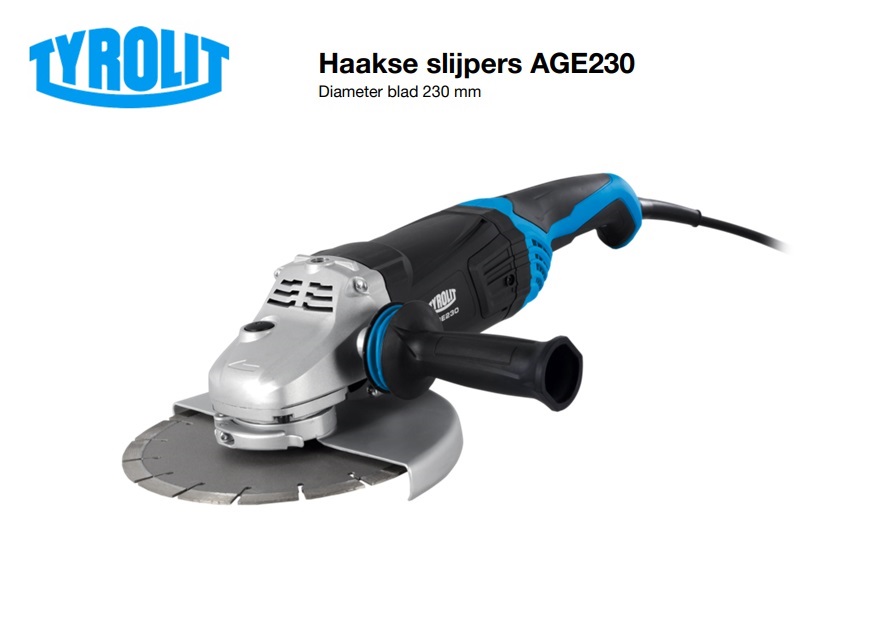 Haakse slijper AGE230 | dkmtools