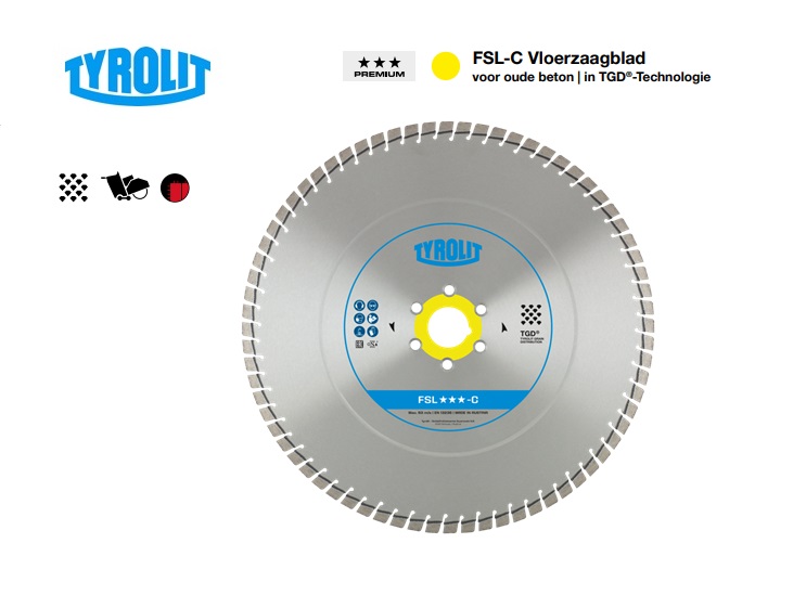 Vloerzaagblad FSL-C | DeKooij