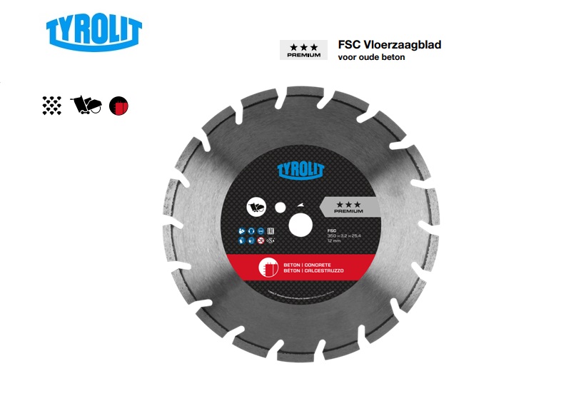 Vloerzaagblad FSC | dkmtools