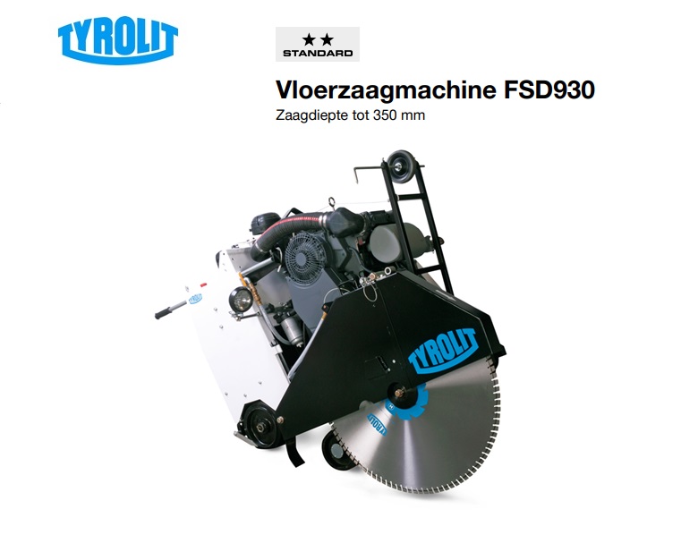 Vloerzaagmachine FSD930 | dkmtools