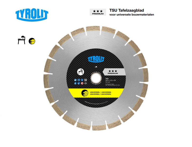 Tafelzaagblad TSU | dkmtools