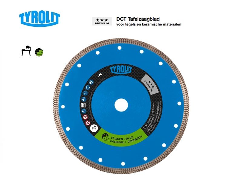 Tafelzaagblad DCT | dkmtools