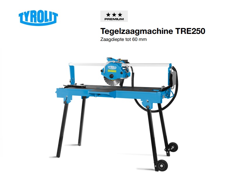 Tegelzaagmachine TRE250 | dkmtools