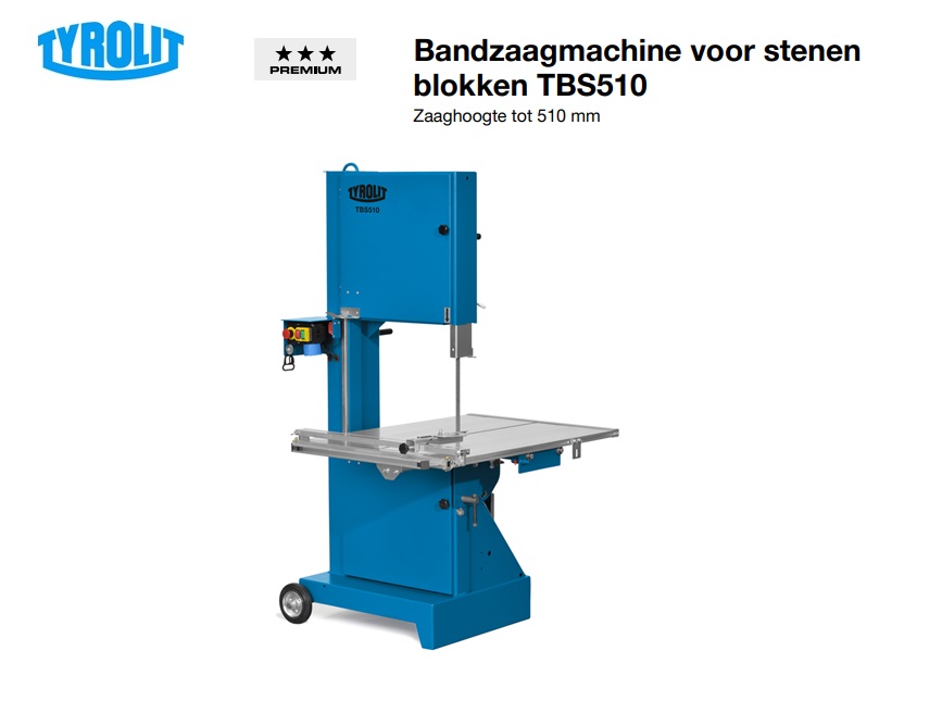 Bandzaagmachine TBS510 | dkmtools