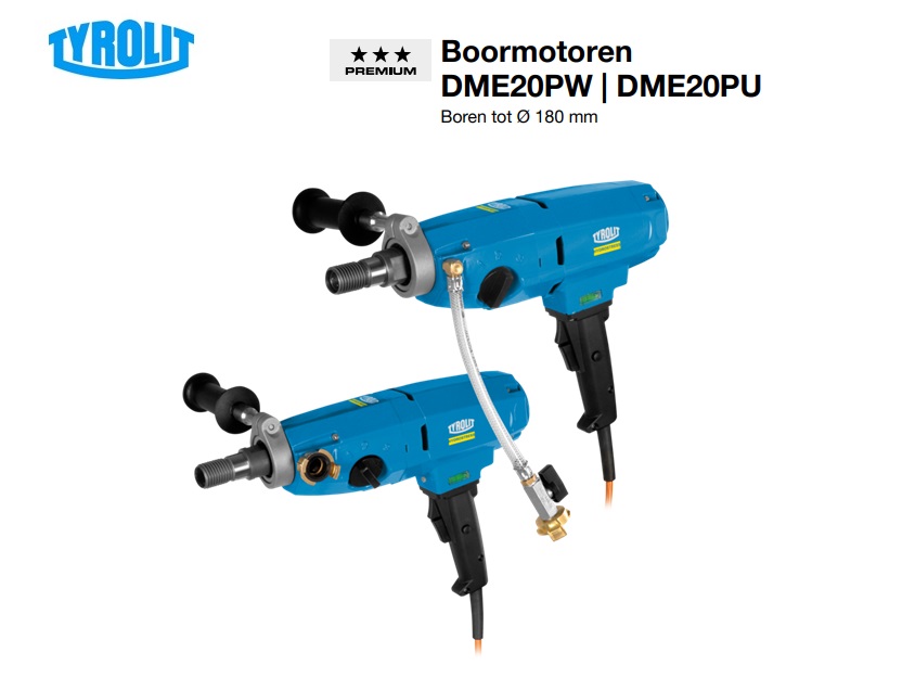 Diamantboormachine DME20PW - DME20PU | dkmtools