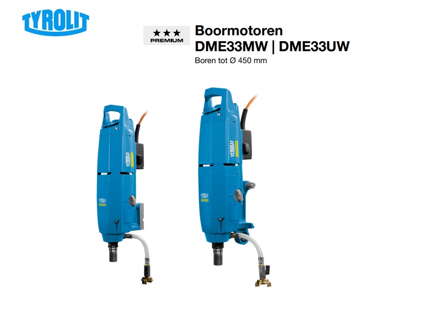 Diamantboormachine DME33MW - DME33UW | dkmtools