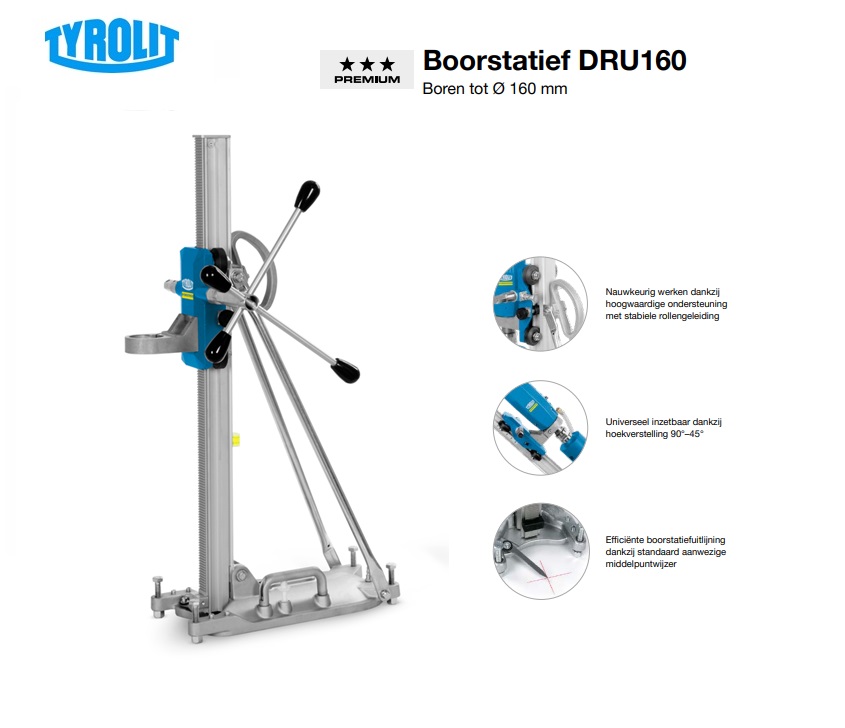 Boorstatief DRU160 | dkmtools