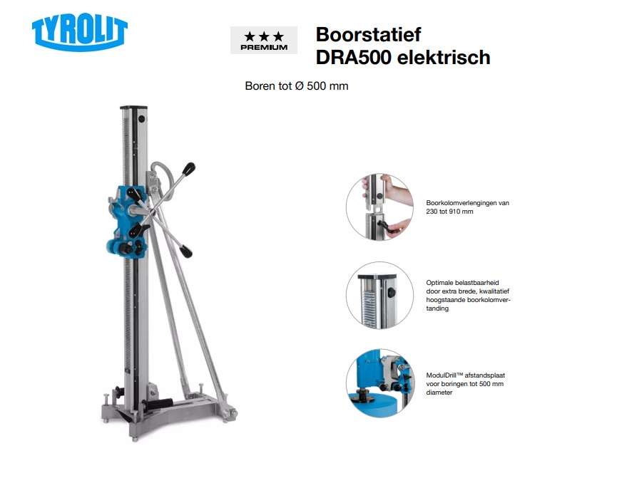 Boorstatief DRA500P | dkmtools