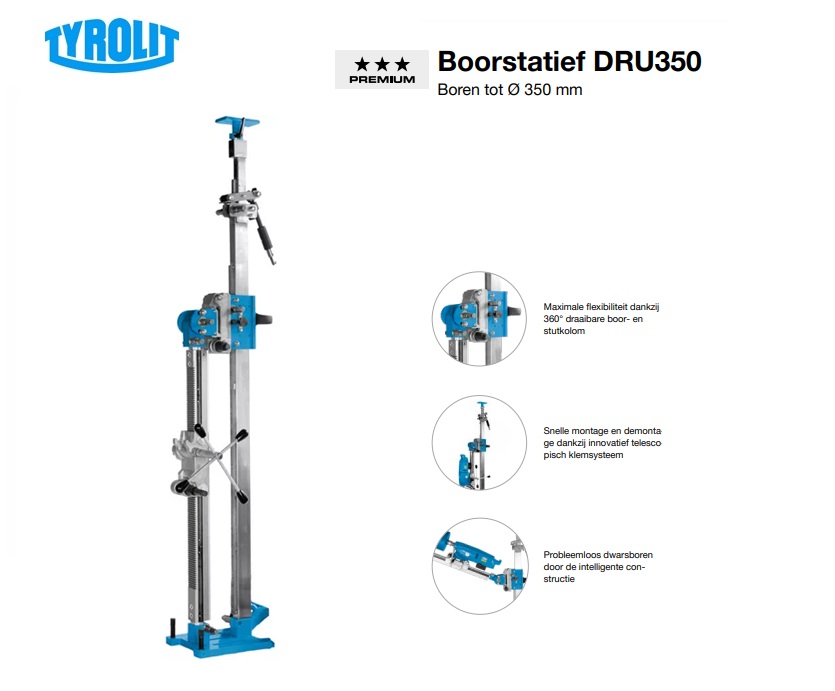 Boorstatief DRU350 | dkmtools