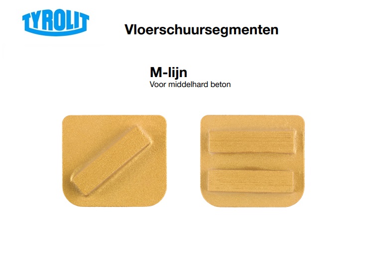 Vloerschuursegmenten M-lijn | dkmtools