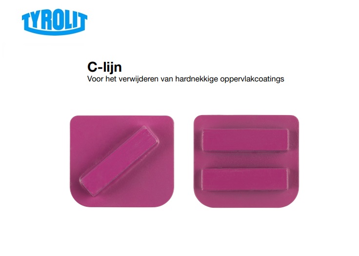 Vloerschuursegmenten C-lijn | dkmtools