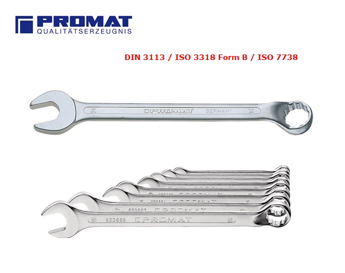 Ringsteeksleutel DIN 3113 B Promat | dkmtools