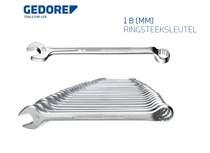 Gedore Ringsteeksleutel DIN 3113 B | dkmtools