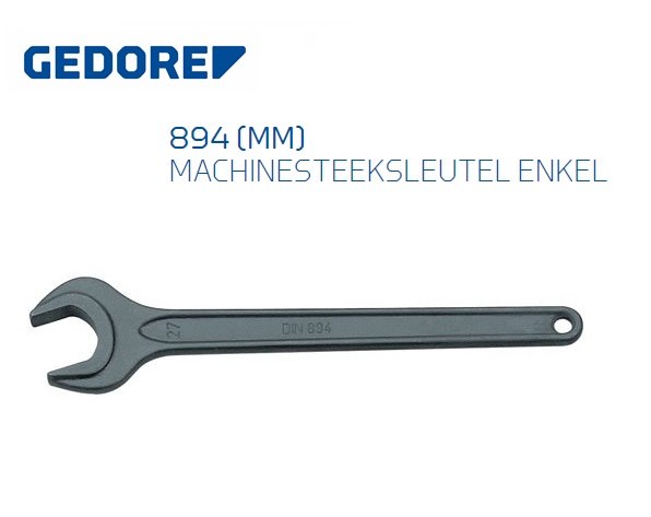 Gedore 894 Machinesteeksleutel enkel | DKMTools - DKM Tools