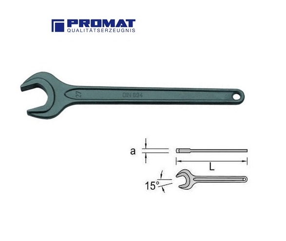Promat Machinesleutel enkel DIN 894 | DKMTools - DKM Tools