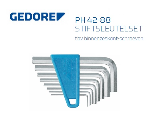 Gedore PH 42-88 stiftsleutelset | dkmtools