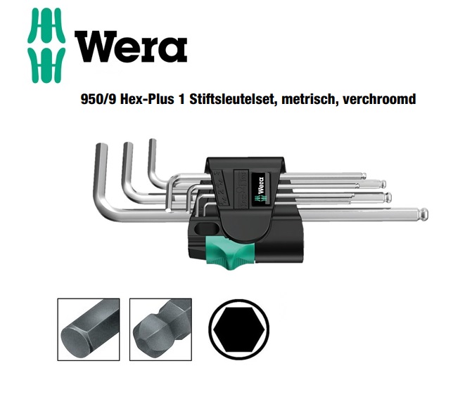 Wera 950 PKL Inbussleutelset | dkmtools