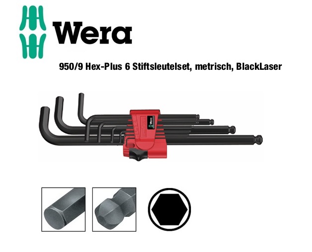 Wera 950 PKL BM Inbussleutelset | dkmtools