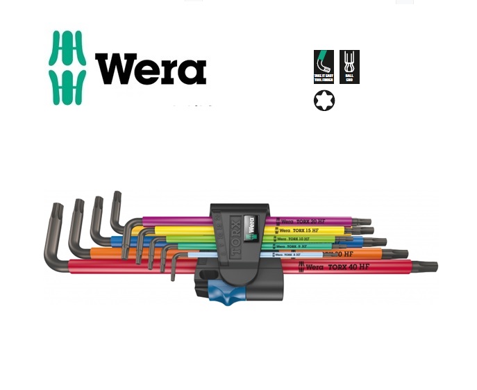 Wera 967-9 TX XL Multicolour Inbussleutelset | DKMTools - DKM Tools