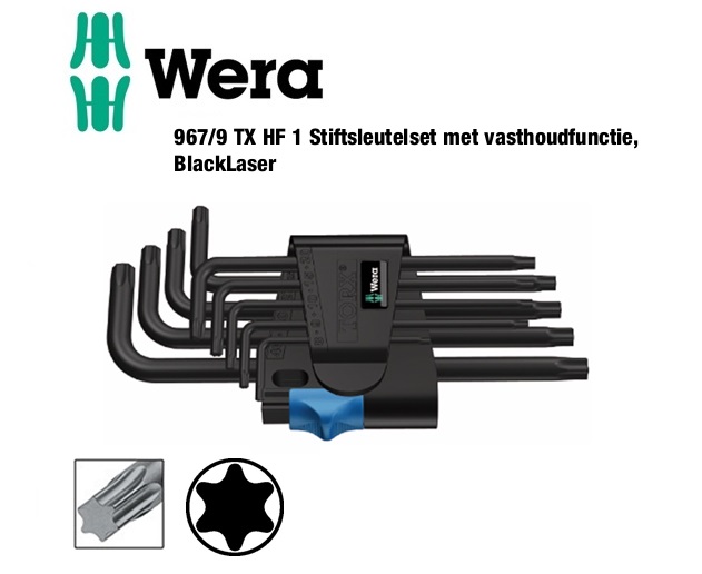 Wera 967 L TORX HF Inbuslseutel set | dkmtools