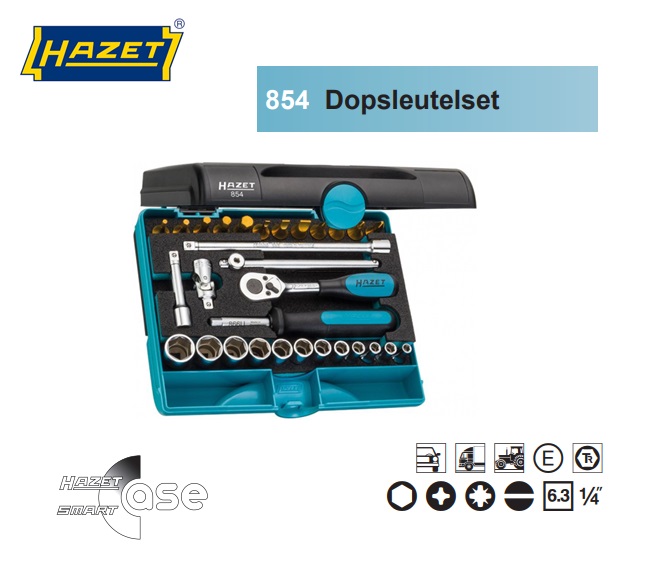 Hazet 854 Dopsleutelset | dkmtools