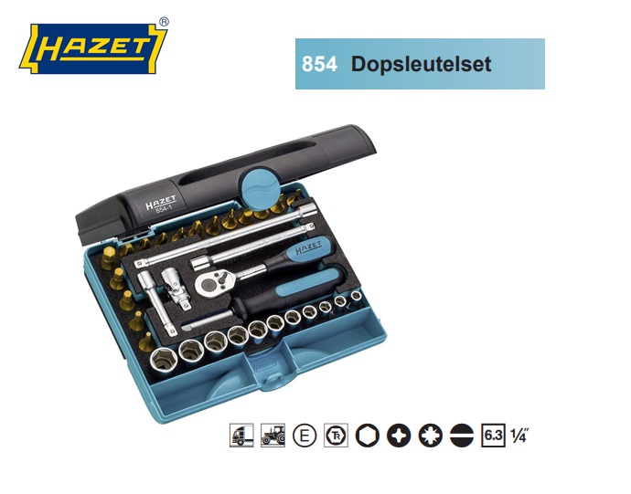 Hazet 854-1 Dopsleutelset | dkmtools