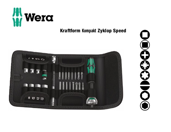 Wera Zyklop Speed Dopsleutelset | dkmtools